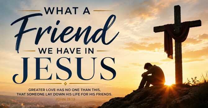 What a Friend We Have in Jesus