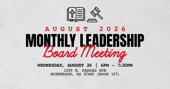 Monthly Leadership Board Meeting