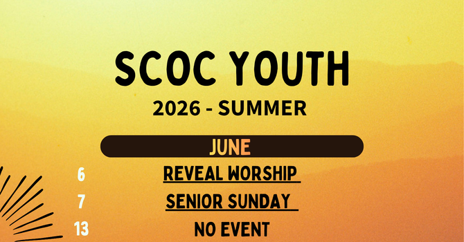 Summer Youth Events