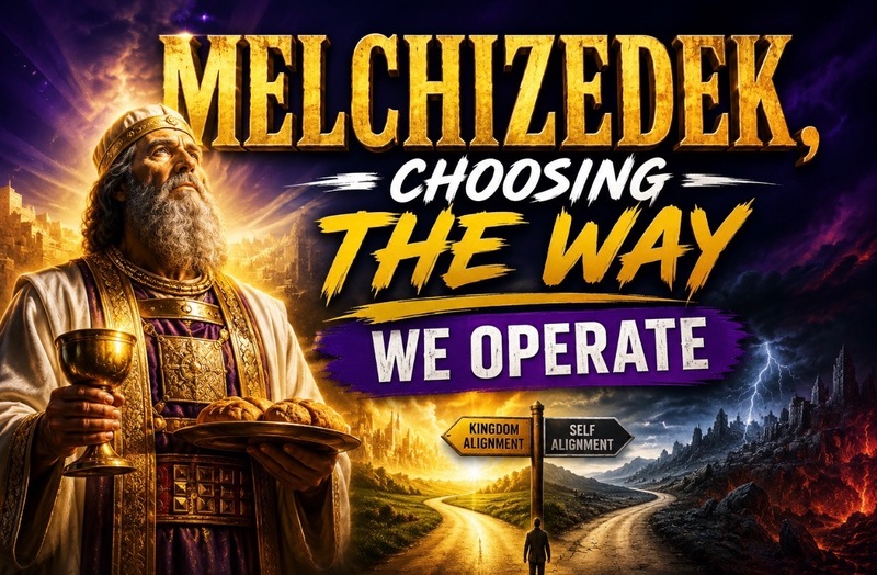 Melchizedek, Choosing The Way We Operate