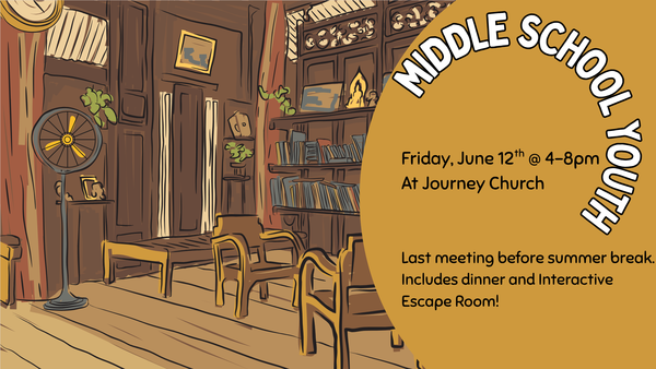 Last Middle School Youth Meeting Before Summer