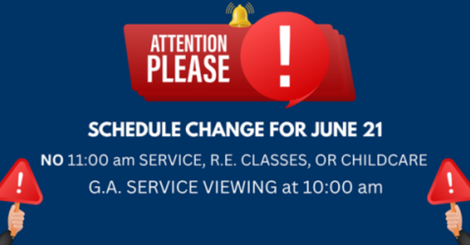 UUA General Assembly (GA) service