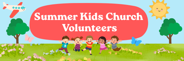 A Video From Our Kids Ministry Intern