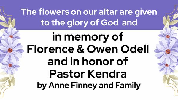 Altar Flowers 