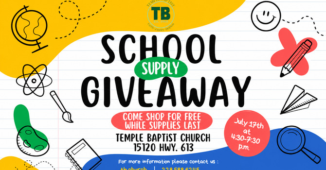 School Supply Give-Away