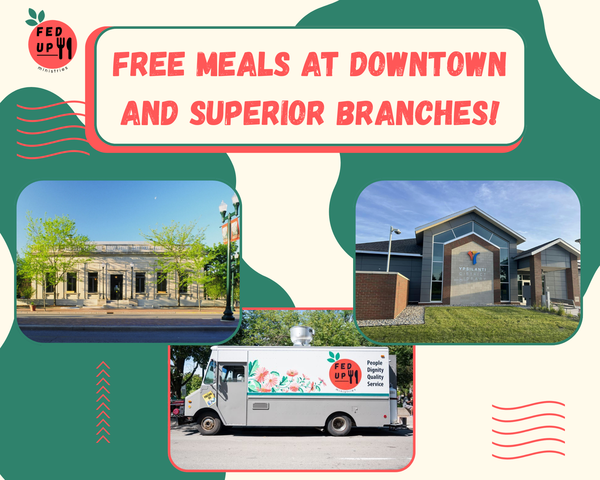 Free Meals at the Downtown and Superior Branches!