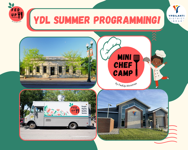 Starting Our Summer Programming With the Ypsilanti District Library!