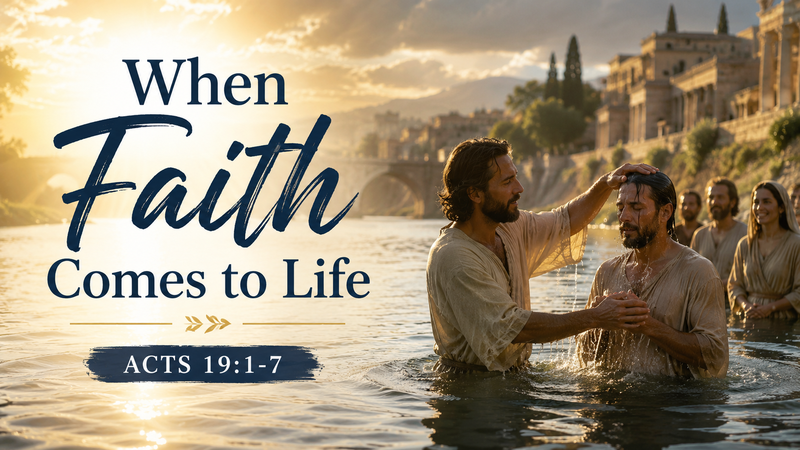 When Faith Comes to Life