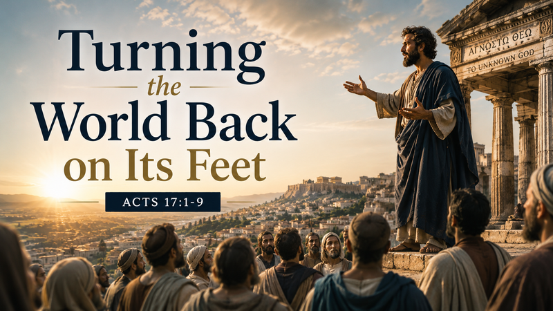 Turning the World Back on its Feet