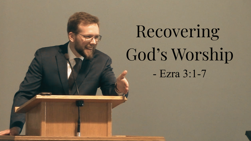 Recovering God's Worship 