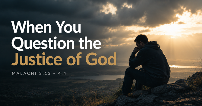 When You Question the Justice of God