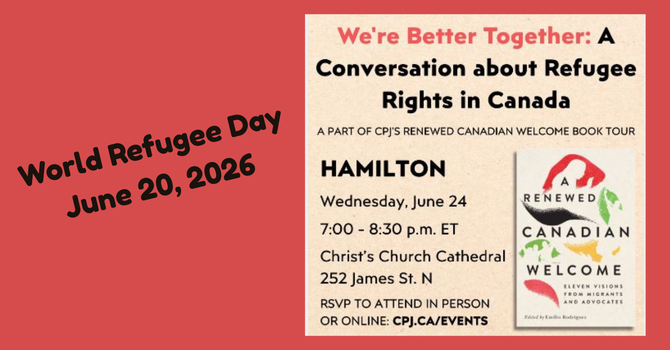 Marking World Refugee Day. June 20, 2026 image