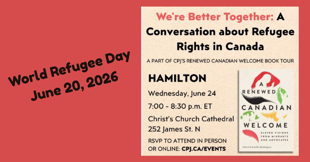Marking World Refugee Day. June 20, 2026
