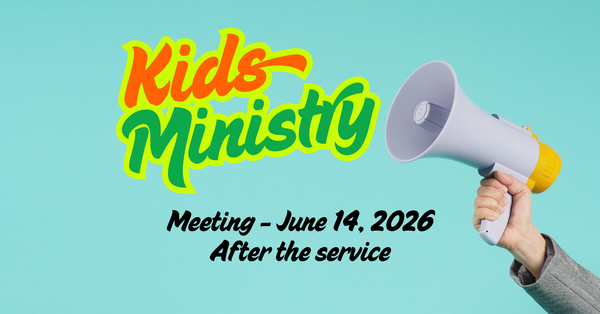  Kids' Ministry Fall Planning Meeting