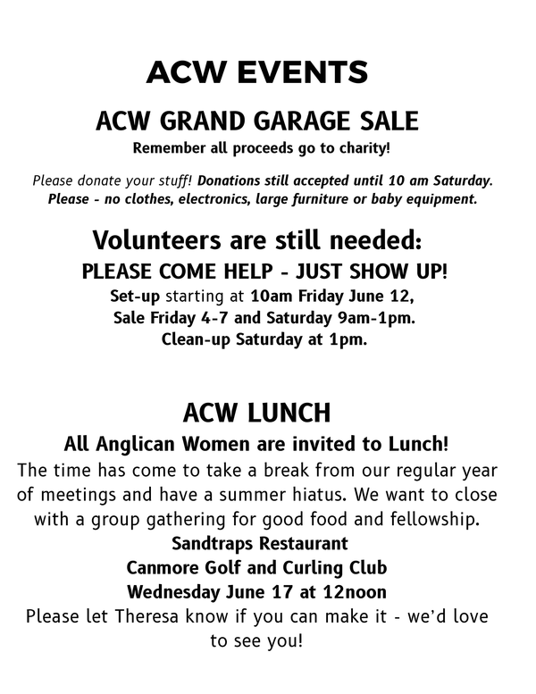 ACW Events