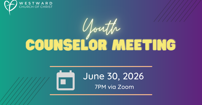 Youth Counselor Meeting