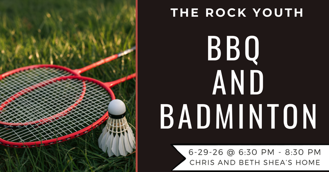 Youth BBQ and Badminton