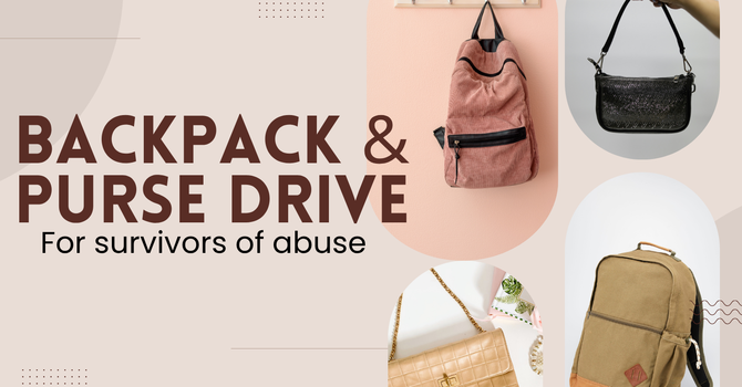 Backpacks & Purse Drive  image