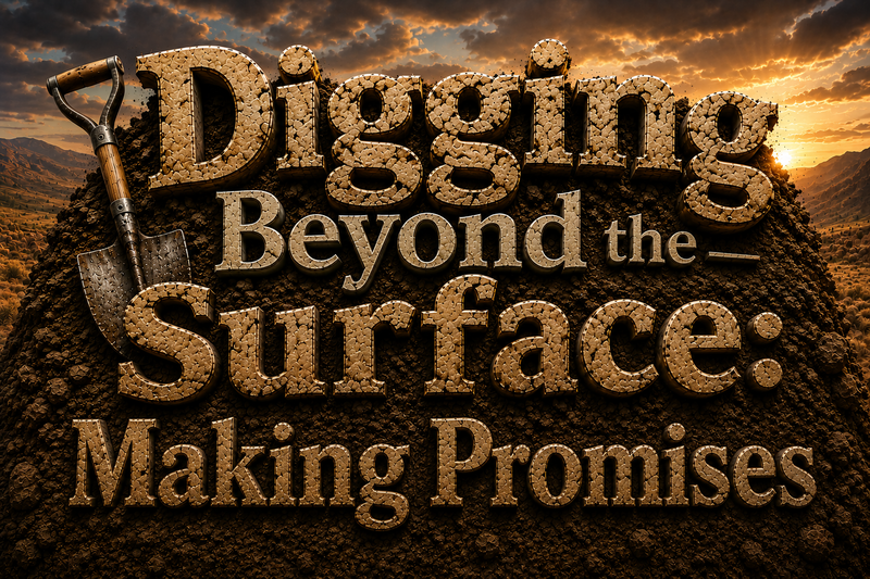 Digging Beyond the Surface: Making Promises