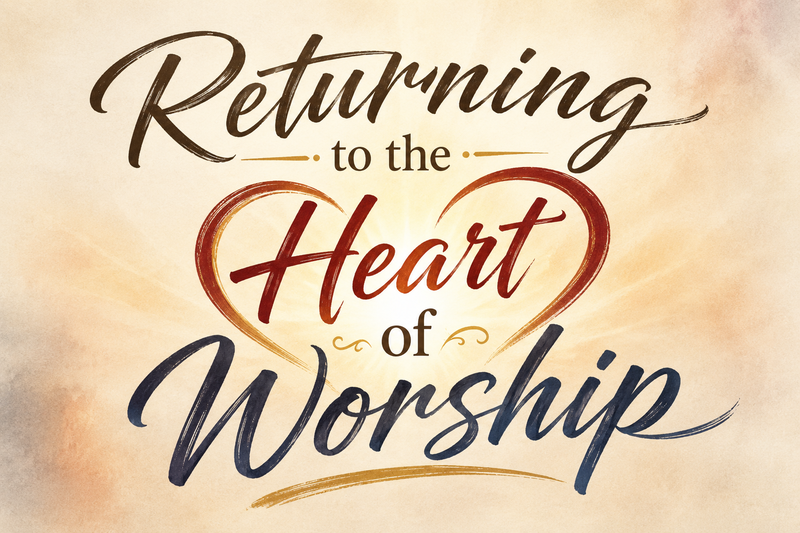 Returning to the Heart of Worship
