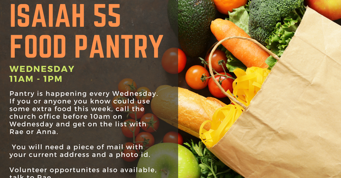 Isaiah 55 Food Pantry