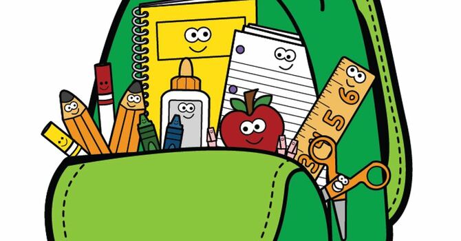 SCHOOL SUPPLY AND BACK PACK DRIVE STARTING image