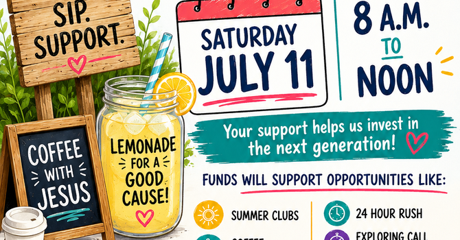 Yard Sale & Lemonade Stand for Engage Kids & Youth