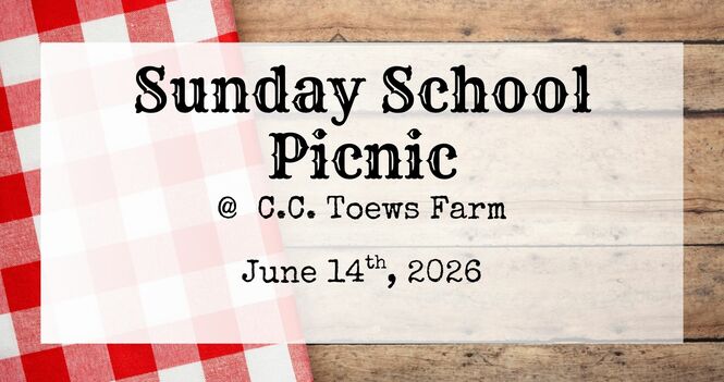Sunday School Picnic