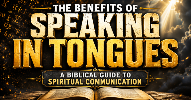 The Benefits of Speaking in Tongues image