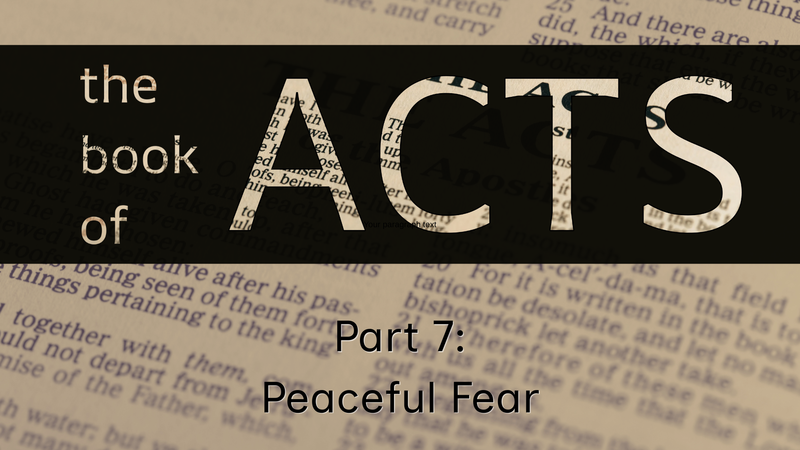 Peaceful Fear