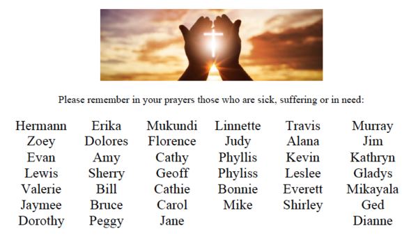 Diocesan Prayers