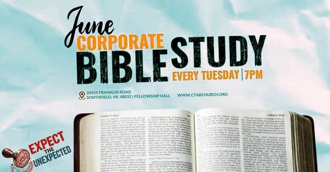 June Corporate Bible Study