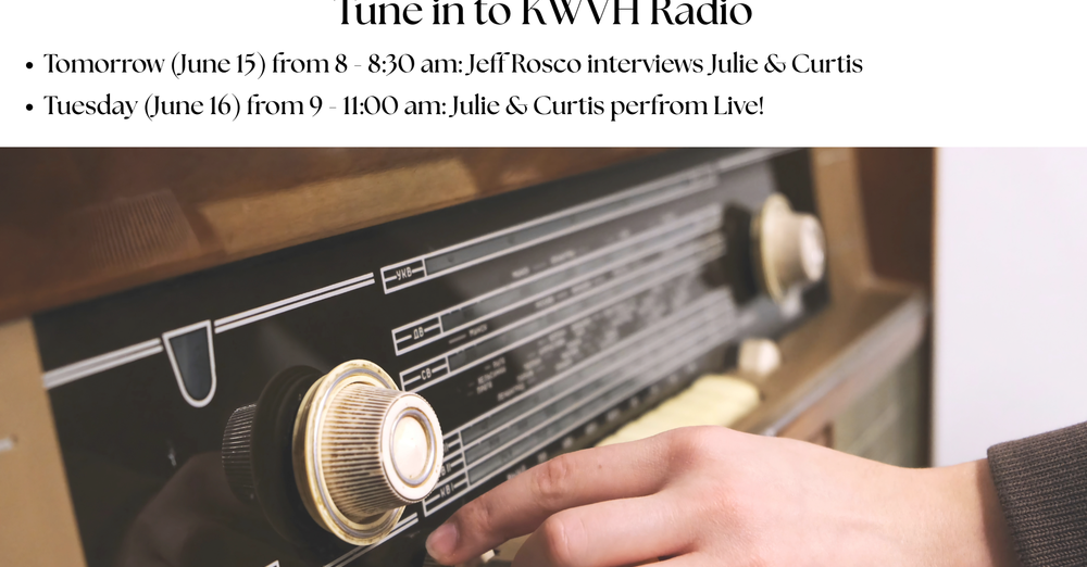 Listen to Curtis and Julie on Radio