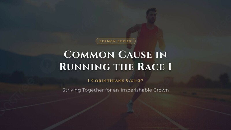 Common Cause in Running the Race I