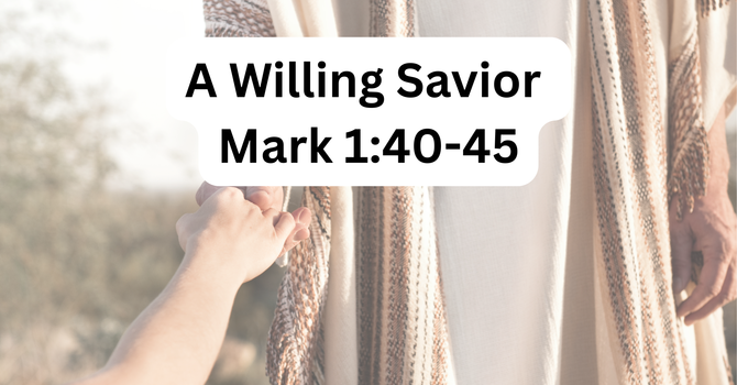 A Willing Savior