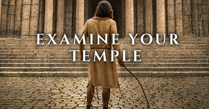 Examine Your Temple