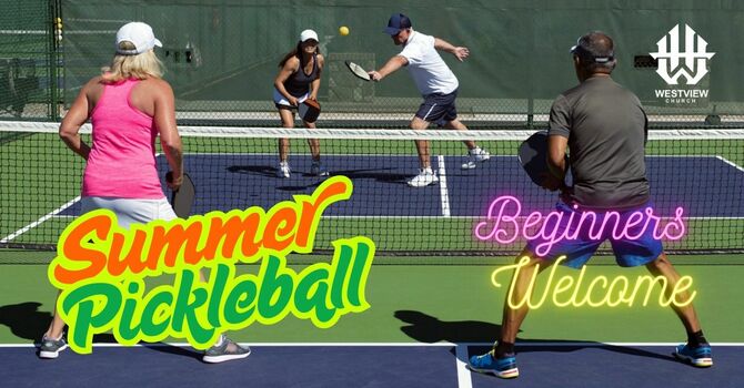 Pickleball on Sunday afternoon 4 p.m.