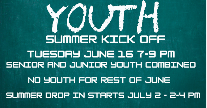 Youth Summer Kick Off