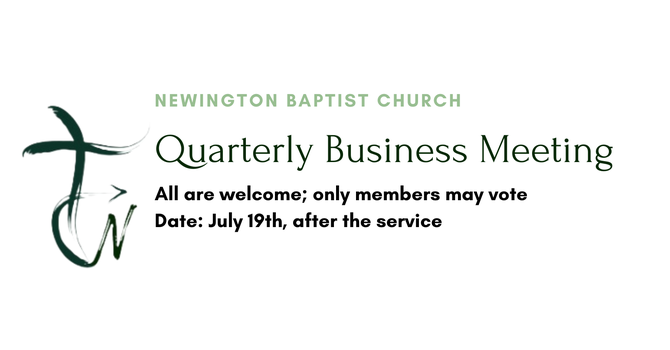 Quarterly Business Meeting