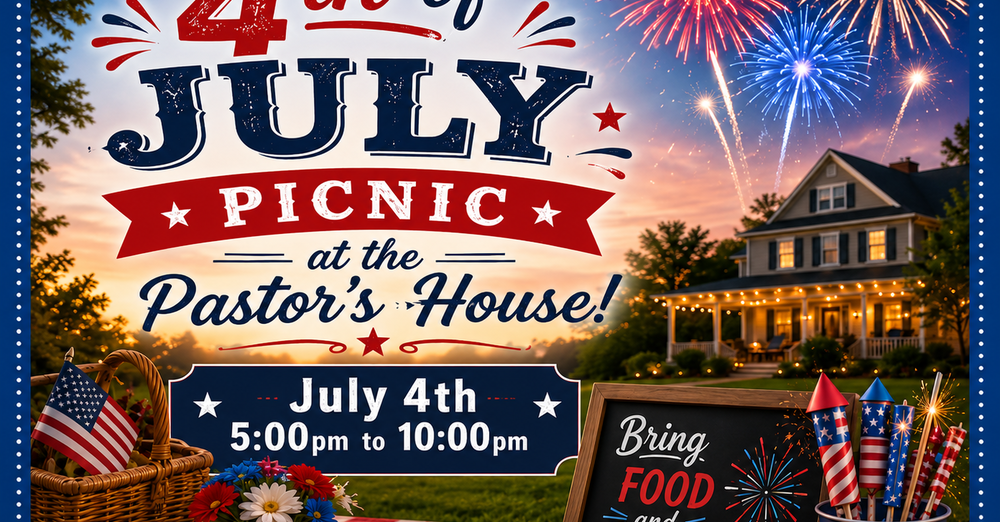 Church Family Fourth of July Picnic