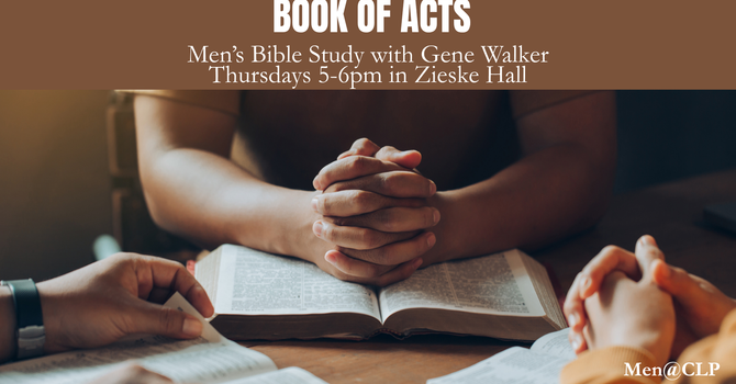 Men's Bible Study