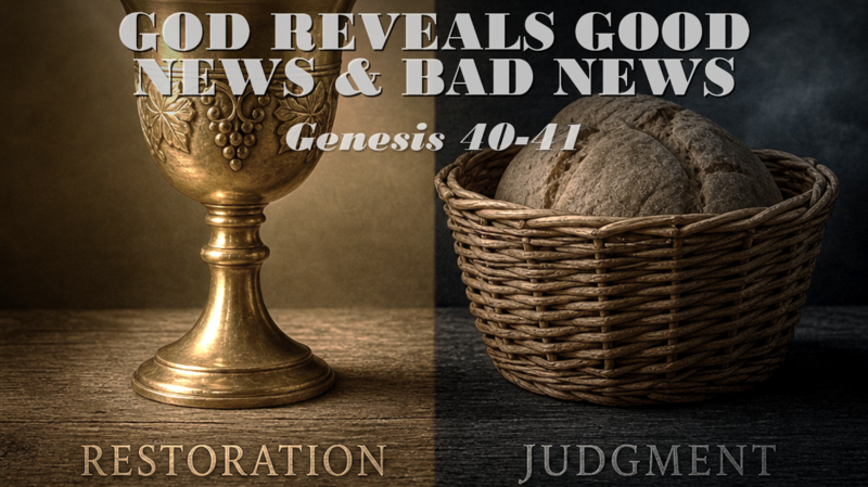 God Reveals Good News and Bad News
