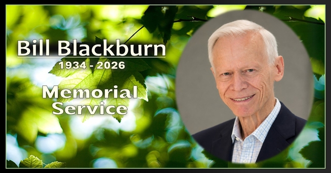 A Recording of the Memorial Service for Bill Blackburn is Available image