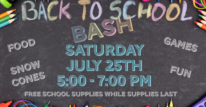 Back to School Bash