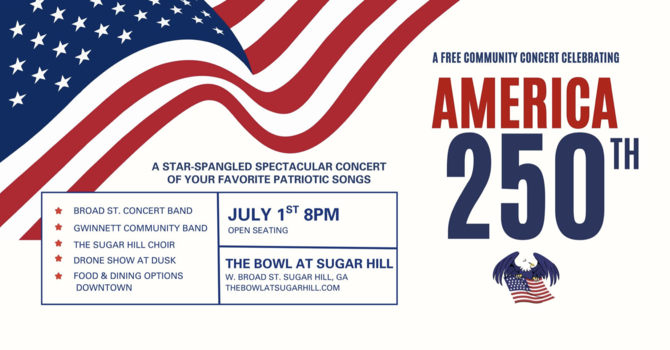America 250th Patriotic Concert (Free)
