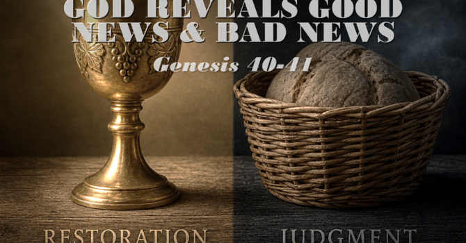 God Reveals Good News and Bad News