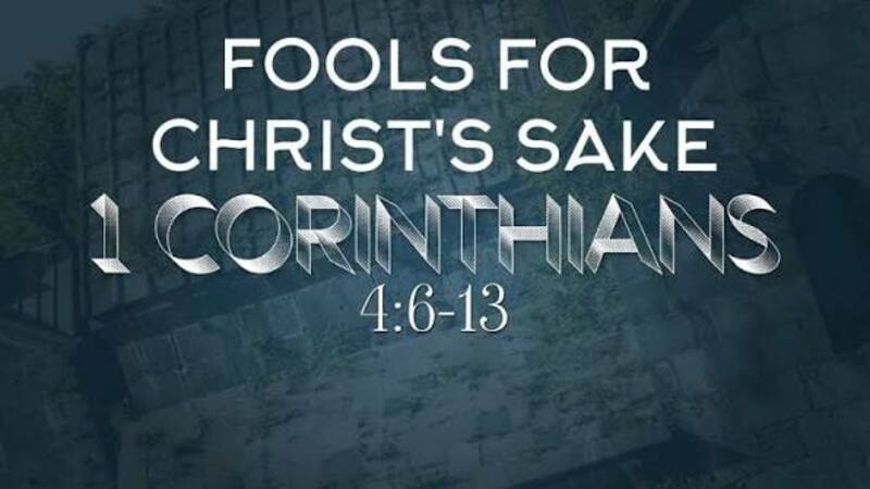 1 Corinthians 4:6-13