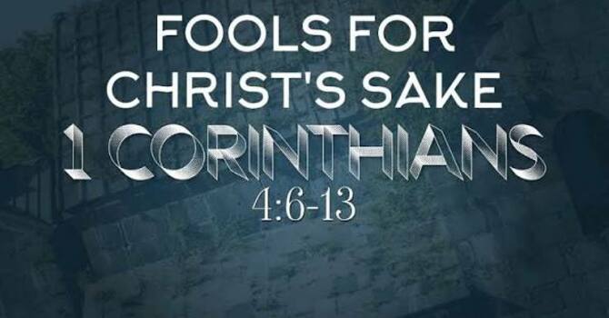 1 Corinthians 4:6-13