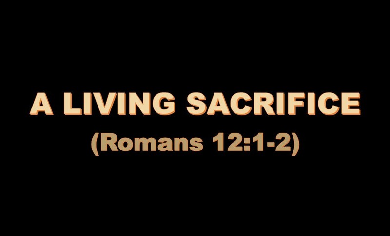 LIVING SACRIFICE
