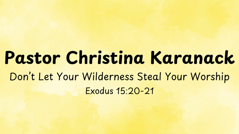 Don't Let Your Wilderness Steal Your Worship